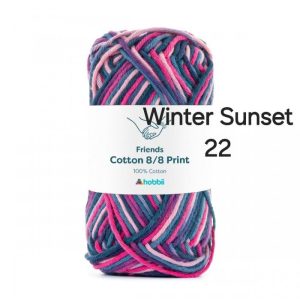 Fil Hobbii Friends Print  8/8/Winter Sunset  22