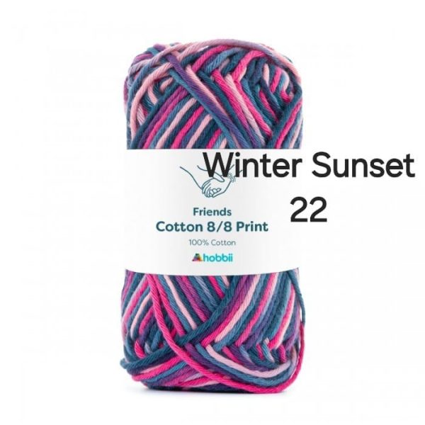 Fil Hobbii Friends Print  8/8/Winter Sunset  22