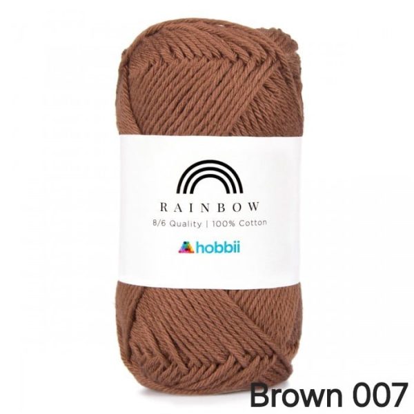 Fil Hobbii Rainbow  8/6/Brown 007