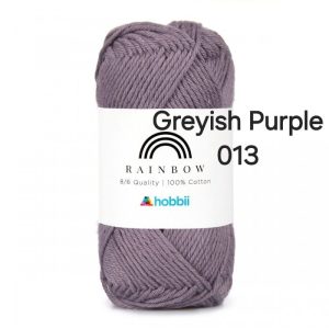 Fil Hobbii Rainbow  8/6/Greyish Purple 013
