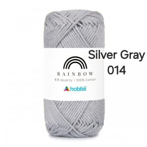 Fil Hobbii Rainbow  8/6/Silver Gray 014