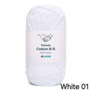 Fil Hobbii Friends 8/6/White 01