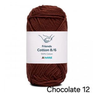 Fil Hobbii Friends 8/6/Chocolate12