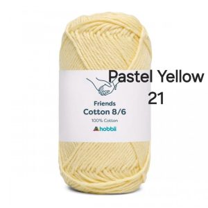 Fil Hobbii Friends 8/6/Pastel Yellow 21