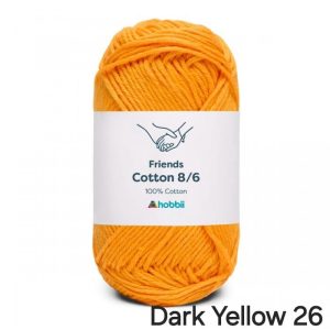 Fil Hobbii Friends 8/6/Dark Yellow 26