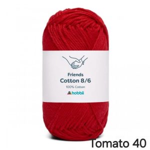 Fil Hobbii Friends 8/6/Tomato 40