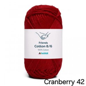 Fil Hobbii Friends 8/6/Cranberry 42