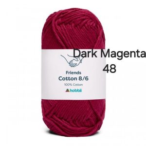 Fil Hobbii Friends 8/6/Dark Magenta 48