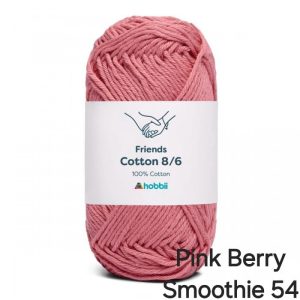 Fil Hobbii Friends 8/6/Pink Berry Smoothie 54