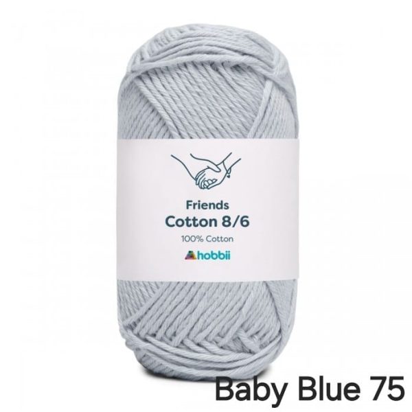 Fil Hobbii Friends 8/6/Baby Blue 75