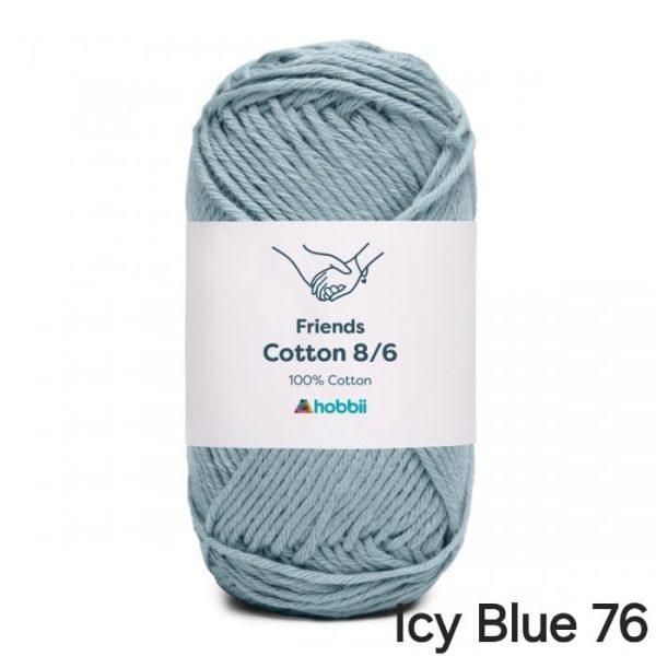 Fil Hobbii Friends 8/6/Ice Blue 76