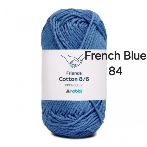 Fil Hobbii Friends 8/6/French Blue 84