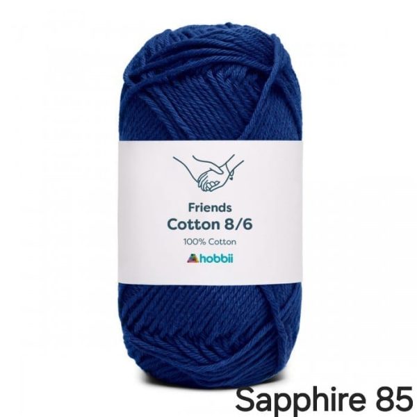 Fil Hobbii Friends 8/6/Sapphire 85