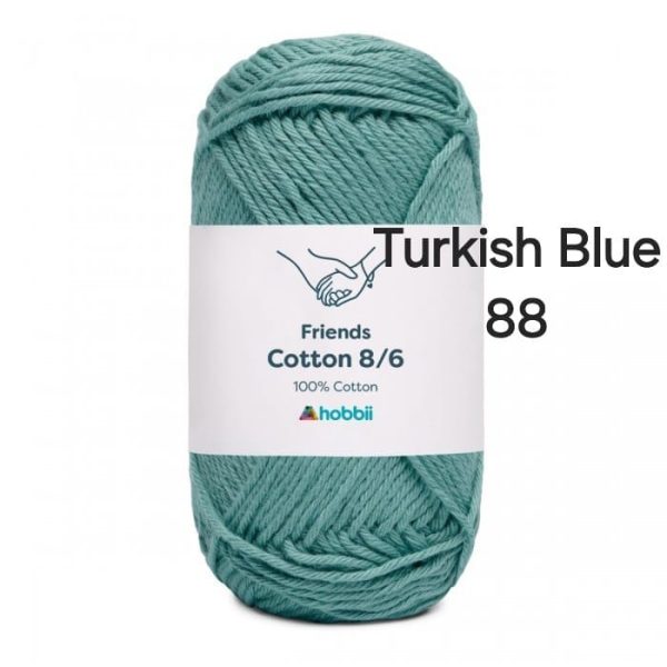 Fil Hobbii Friends 8/6/Turkish Blue 88