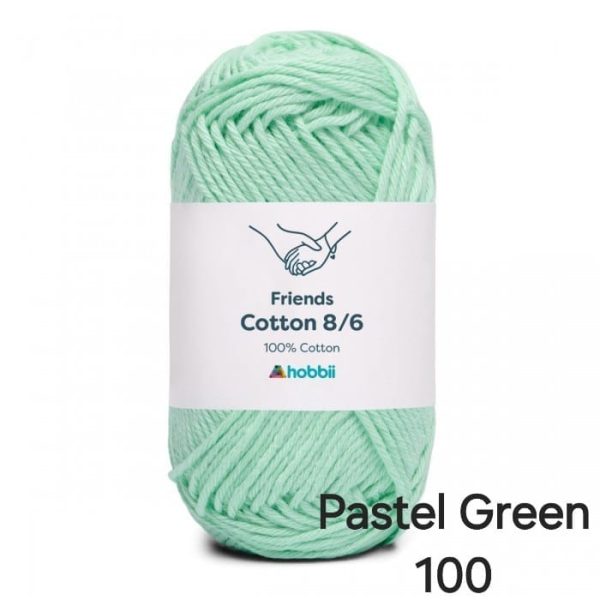 Fil Hobbii Friends 8/6/Pastel Green 100