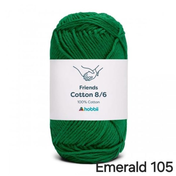 Fil Hobbii Friends 8/6/Emerald 105