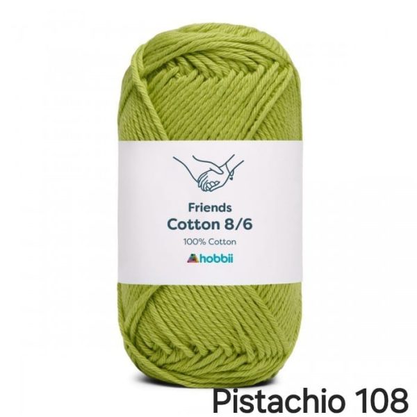 Fil Hobbii Friends 8/6/Pistachio 108