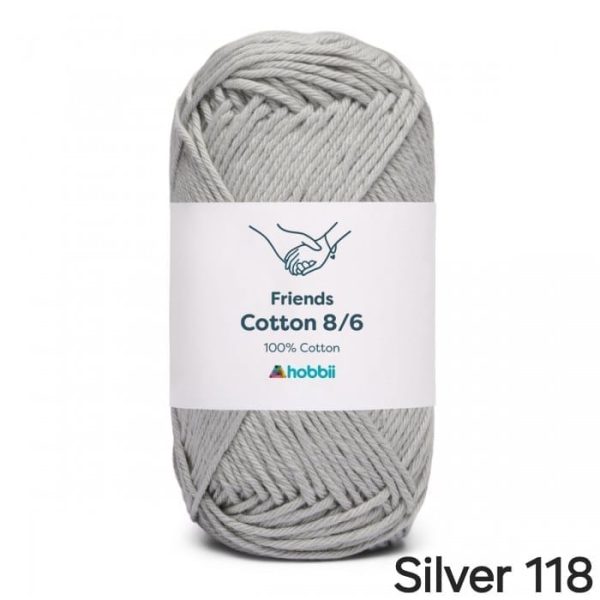 Fil Hobbii Friends 8/6/Silver 118