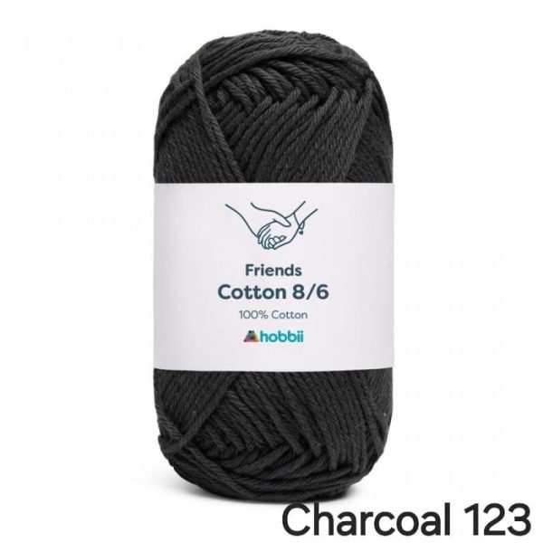 Fil Hobbii Friends 8/6/Charcoal 123