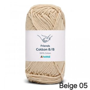 Fil Hobbii Friends 8/8/Beige 05