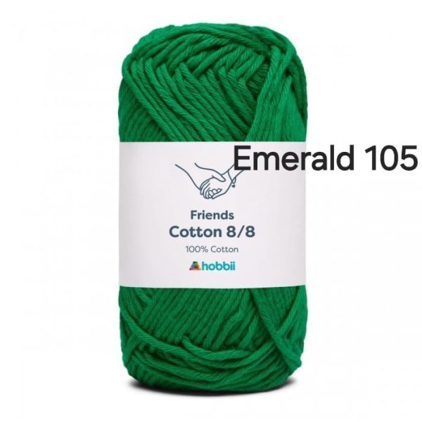 Fil Hobbii Friends 8/8/Emerald 105