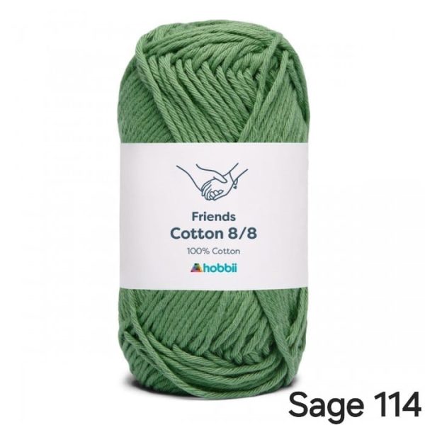 Fil Hobbii Friends 8/8/Sage 114