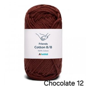 Fil Hobbii Friends 8/8/Chocolate 12