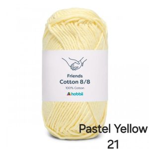 Fil Hobbii Friends 8/8/Pastel Yellow 21