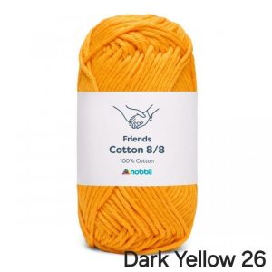 Fil Hobbii Friends 8/8/Dark Yellow 26