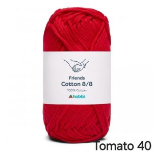 Fil Hobbii Friends 8/8/Tomato 40