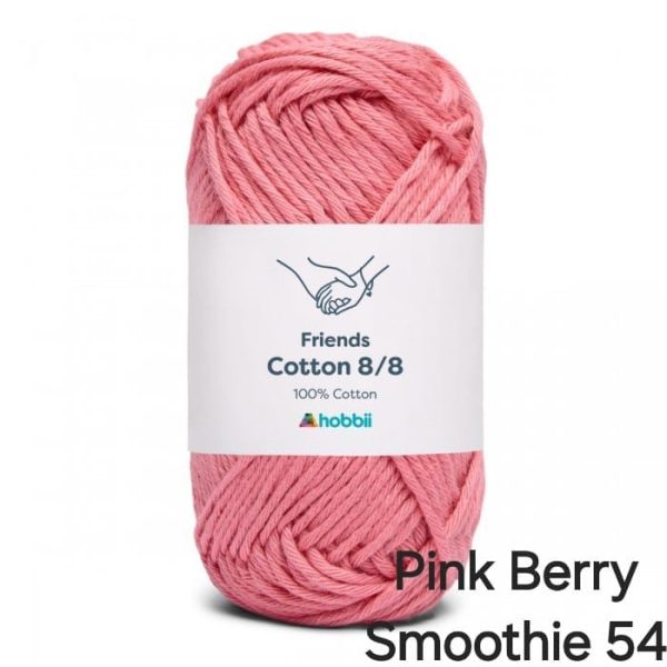 Fil Hobbii Friends 8/8/Pink Berry Smoothie 54