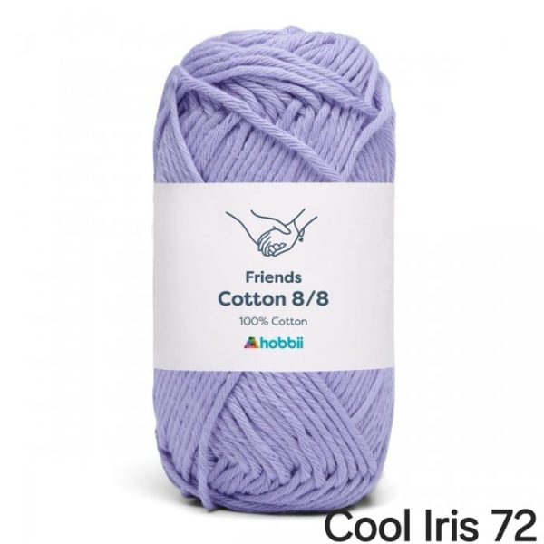 Fil Hobbii Friends 8/8/Cool iris 72
