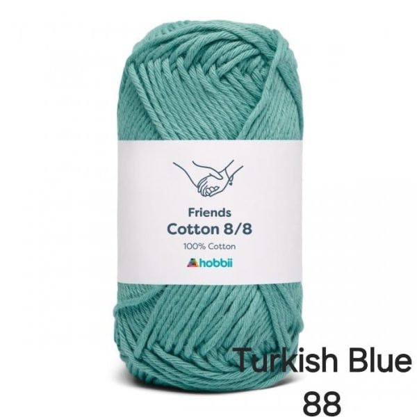 Fil Hobbii Friends 8/8/Turkish Blue 88