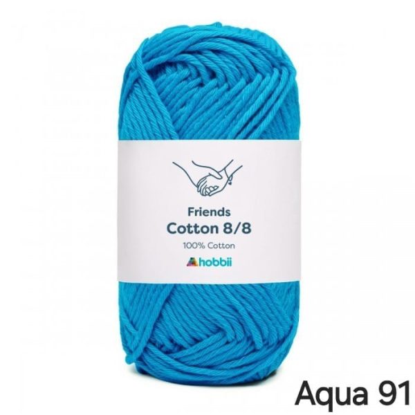 Fil Hobbii Friends 8/8/Aqua 91