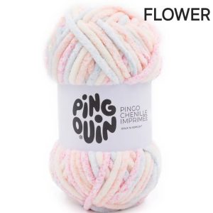 Fil Pingo Chenille Imprimée / FLOWER