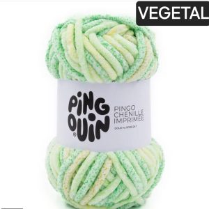 Fil Pingo Chenille Imprimée / VEGETAL