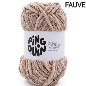 Fil Pingo Chenille Imprimée / FAUVE