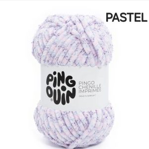 Fil Pingo Chenille Imprimée / PASTEL