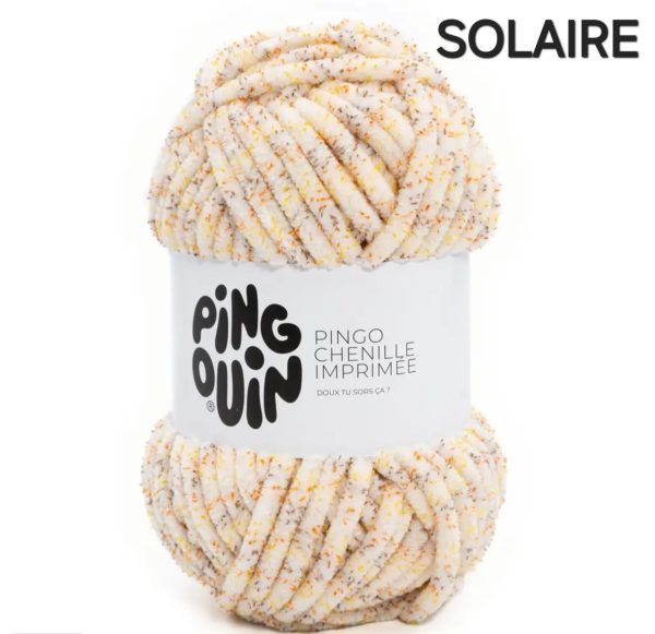 Fil Pingo Chenille Imprimée / SOLAIRE