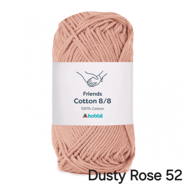 Fil Hobbii Friends 8/8/Dusty Rose 52