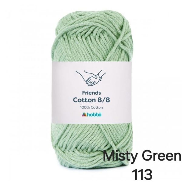 Fil Hobbii Friends 8/8/Misty Green 113