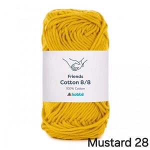 Fil Hobbii Friends 8/8/Mustard 28