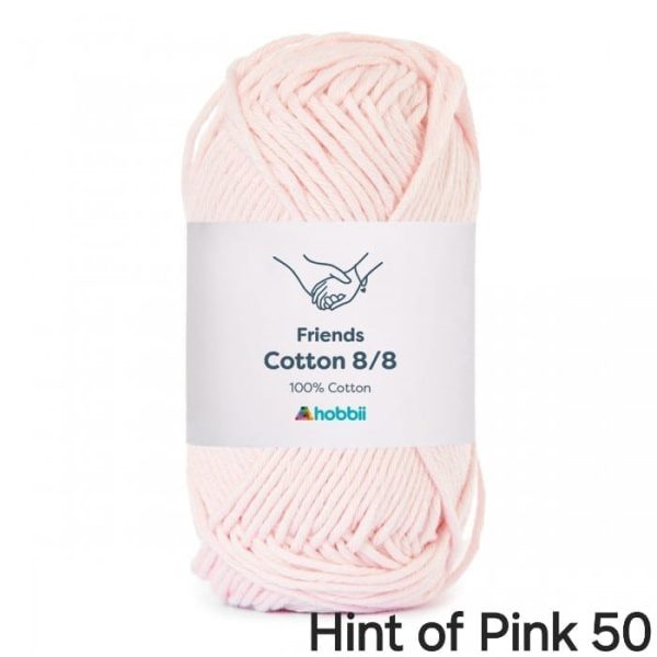 Fil Hobbii Friends 8/8/Hint of Pink 50