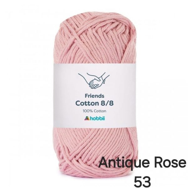 Fil Hobbii Friends 8/8/Antique Rose 53