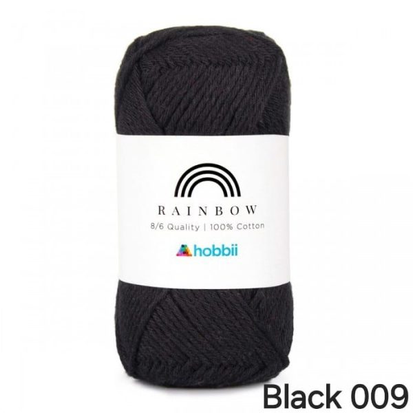 Fil Hobbii Rainbow  8/6/Black 009