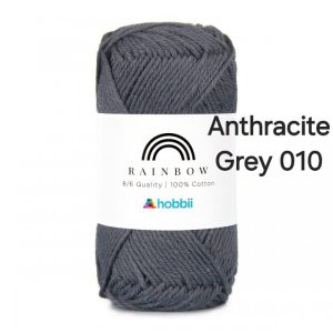 Fil Hobbii Rainbow  8/6/Anthracite Grey 010