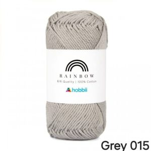 Fil Hobbii Rainbow  8/6/Grey 015
