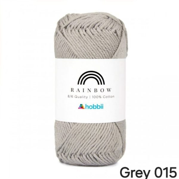 Fil Hobbii Rainbow  8/6/Grey 015