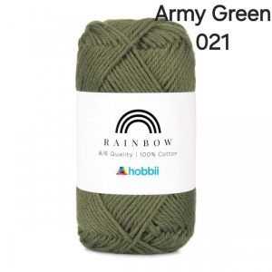 Fil Hobbii Rainbow  8/6/Army green 021