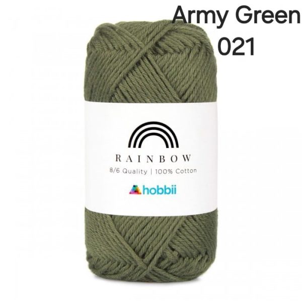 Fil Hobbii Rainbow  8/6/Army green 021